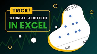 Trick to Create a Dot Plot in Excel StepbyStep [upl. by Shela]