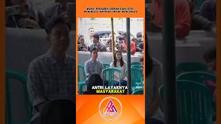 WAPRES GIBRAN DAN ISTRI MENUNGGU ANTRIAN UNTUK MENCOBLOS videoviral shortvideo fyp [upl. by Elliot464]