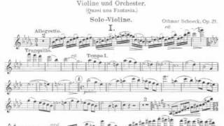 Schoeck Othmar mvt1 violin concerto [upl. by Yonita]