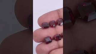 Stunning Garnet Stones A Quick Gem Showcase 💎❤️ [upl. by Kitrak]