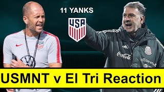 USMNT v Mexico Reaction [upl. by Gibbon959]