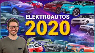 Elektroautos 2020 🚗⚡Übersicht mehr als 30 neue EAutos [upl. by Salangi]