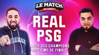 🔴 Real Madrid  PSG  Ligue des champions  Le Match en direct Football [upl. by Anirtik]