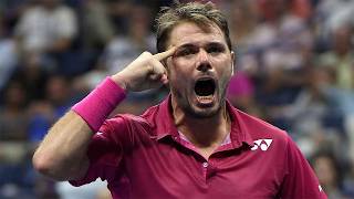 When Stan Wawrinka is ANGRY Even Djokovic is SCARED Beast Mode [upl. by Netsrak741]