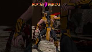 MORTAL KOMBAT 9 SCORPION ALL KOSTUMESEXCLUSIVES mk11noobsaibot mk9 mk1fatalblow mortalkombat9 [upl. by Prebo]