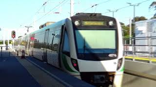 At BAYSWATER train station Theyre still running Not in Service trains on the Ellenbrook Line [upl. by Atsyrhc277]