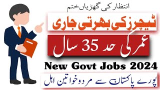 Govt Teachers Jobs 2024  Educators Jobs  SST Teachers Jobs  Apply Online JOBSANDFIELDS [upl. by Golliner849]