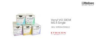 Vicryl VIO 30CM M0 4 Single W9564 SINGLE [upl. by Fortunato317]