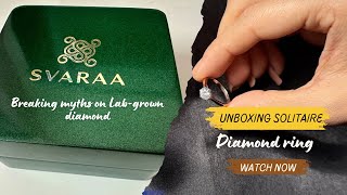 My experience buying lab grown solitaire diamond finger ring which just costed 56000rs🤯 [upl. by Zetana]