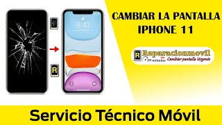 Cambiar pantalla iPhone 11 Reparar iPhone 11 Tutorial completo [upl. by Vincenz548]