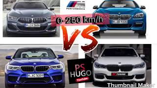 BATTLE M850i vs M550i g30 650i 750i 0250 [upl. by Ymarej213]