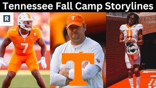 Tennessee Football Fall Camp Storylines  Tennessee Vols Football 2024 [upl. by Annas]