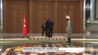 Erdoğan bu kez iki bayrağı birden kaldırdı [upl. by Ahseinet]