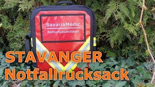 STAVANGER Compact Notfallrucksack  Ausrüstung Rettungsdienst [upl. by Aiciruam]