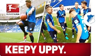 Keepy Uppy Challenge  TSG 1899 Hoffenheim [upl. by Jabez]