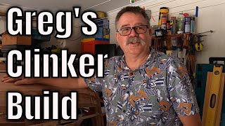 How to build a small sailboat Gregs clinker dinghy plans are taking shape [upl. by Aihsek]