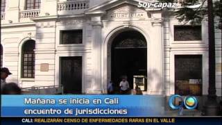 Octubre 8 de 2014 Mañana se inicia en Cali encuentro de jurisdicciones [upl. by Sidell]