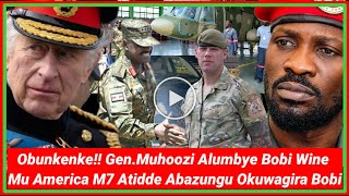 Obunkenke GenMuhoozi Alumbye Bobi wine Mu America M7 Atidde Abazungu Okuwagira Bobi [upl. by Herminia918]