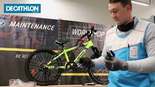 How to assemble your Decathlon Bike Rockrider ST500 With Gears [upl. by Cyndie]