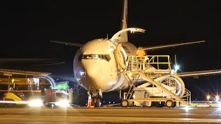 BOEING 737400 Freighter  CFM563 Engines Starting up  ZKPAT [upl. by Blockus]