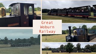 Great Woburn Railway at Woburn Safari Park WoburnSafariPark woburnsafaripark woburn safaripark [upl. by Eseyt]