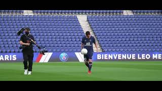 Lionel Messi welcomed to PSG by Tilta Float System [upl. by Schulman20]