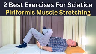 Sciatica Pain Relief Exercises Piriformis Syndrome Back amp Buttock Pain Relief Exercises [upl. by Mathian]