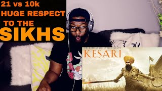 KESARI  Akshay Kumar  Official Trailer REACTION [upl. by Harrus76]