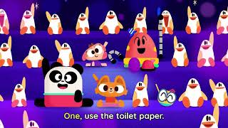 POTTY TRAINING SONG 🚽 WIPE FLUSH and WASH  Potty Training  Lingokids [upl. by Nairdna]