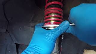 Lets Change our Ride Height by adjusting Coilovers [upl. by Morna855]