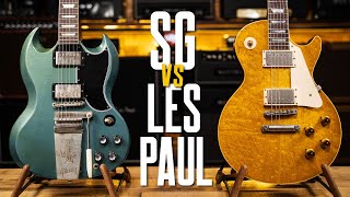 Les Paul Vs SG Four Awesome Guitars Four Classic Amps [upl. by Philo79]