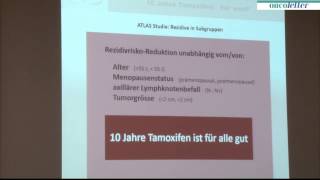 Dr med Urs Breitenstein Zürich Tamoxifen für 10 Jahre  für wen [upl. by Harberd]