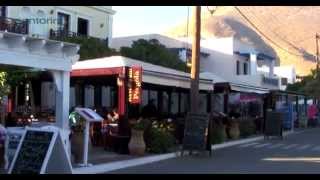 Santorin  Le village de Perissa [upl. by Sosthenna924]