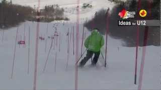 Skiing Carving Racing drill 22012 [upl. by Meter168]