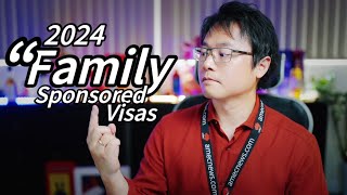 2024 Introduction to all Family Sponsored Visas in Australia [upl. by Manson11]