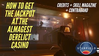 How to Get the Jackpot at The Almagest Derelict Casino Heist  Starfield [upl. by Sucramej630]