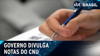 quotEnem dos concursosquot governo divulga notas do CNU  SBT Brasil 081024 [upl. by Eneja]