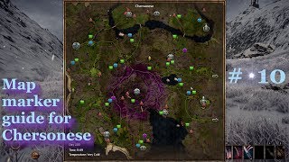 Outward Chersonese  Cierzo full map with markers guide and going to berg and finding Rissa Aberdeen [upl. by Jovia256]