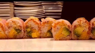 King Crab Sushi Roll Special Sushi Rolls [upl. by Bostow]