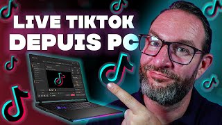 Comment STREAMER sur TIKTOK depuis son PC [upl. by Sidoeht8]