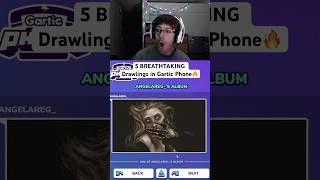 5 BREATHTAKING Gartic Phone Drawlings😭🔥comedy twitchclips garticphone smallstreamer drawing [upl. by Ydnarb]