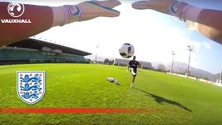 Handling Drills  Goalkeepers Point of View  Inside Training [upl. by Virgie]