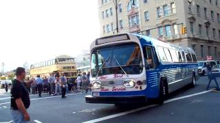 New York Bus Service Fishbowl At Boreum Place [upl. by Ahsenyt866]