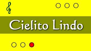 Cielito Lindo  Quirino Mendoza  Mexico  Electric Piano  Free Easy Piano Sheet Music Download [upl. by Dorehs856]