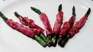 How to make capicola wrapped asparagus  One Minute Cooking Tips [upl. by Ebert]