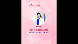 Dr Sneha Kovis TOP 5 Skin Care Secrets for Kids  Top Dermatologist in Guntur [upl. by Lanuk]