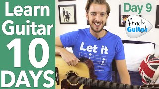 Guitar Lesson 9  Open Chords And The Most Common Strumming EVER [upl. by Brine]