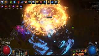 Flameblast Totems  Magnificent Firework of Explosions Path of Exile Crucible League 321 [upl. by Camellia]