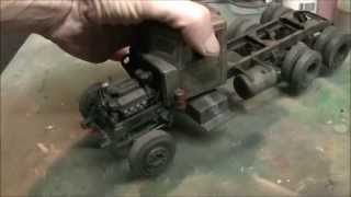 Building The quotDuelquot Truck In 125th Scale Pt 1 [upl. by Peg]