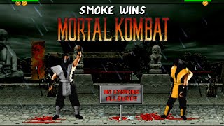 Mortal Kombat Komplete MK1  Smoke [upl. by Rehc]